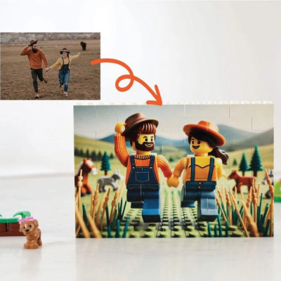 Personalized Brick Photo Albums are a Great Way to Commemorate those Special Moments.